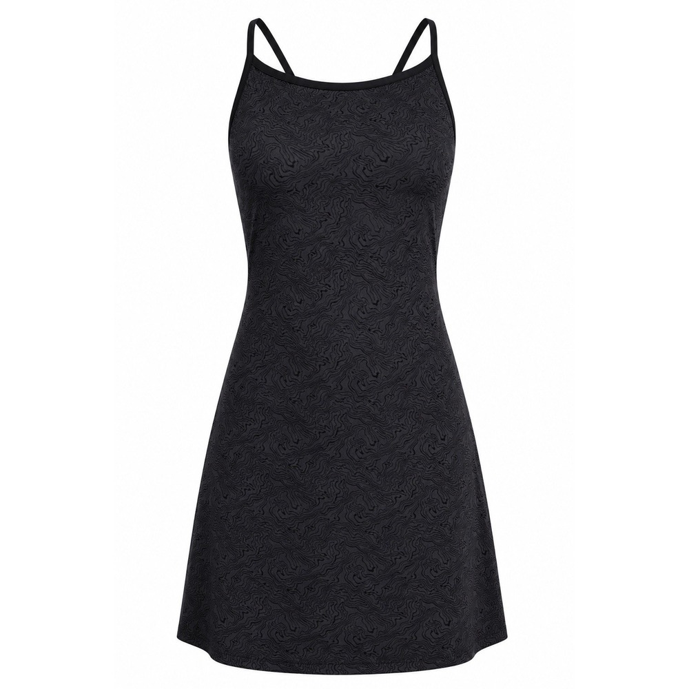 Etonic Women's Black Athletic Dress Small Tennis Golf Crisscross Back Textured